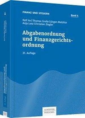 Cover for Ax · Abgabenordnung und Finanzgerichtsord (Book)