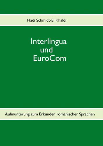 Cover for Hadi Schmidt-el Khaldi · Interlingua Und Eurocom (Paperback Book) [German edition] (2011)