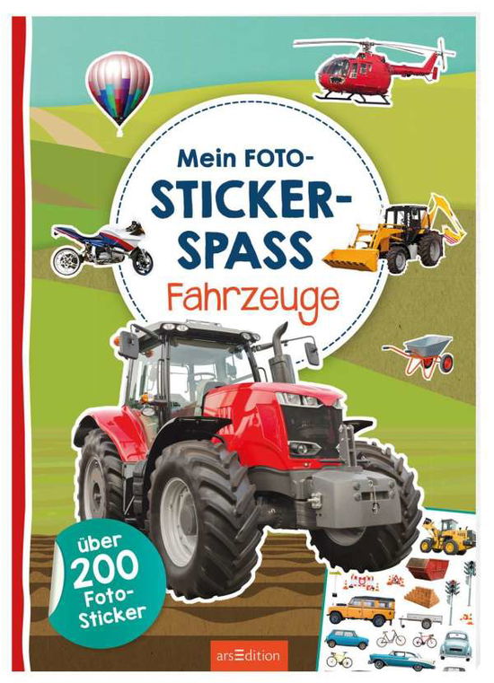 Cover for Ars Edition GmbH · Mein Foto-Stickerspaß - Fahrzeuge (Pocketbok) (2021)