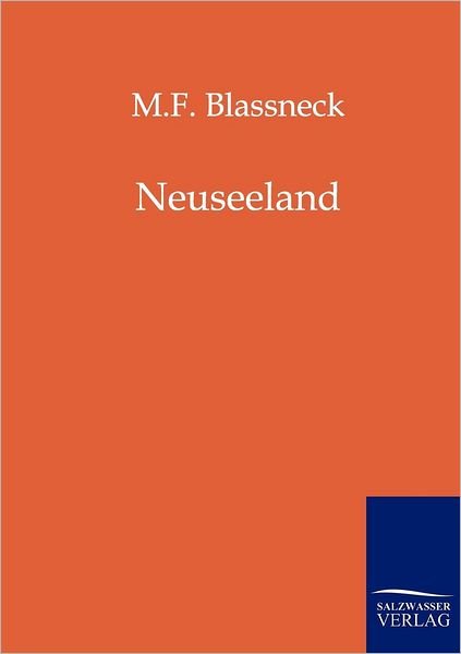 Cover for M F Blassneck · Neuseeland (Paperback Book) [German edition] (2011)