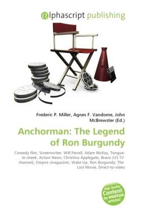 Cover for Anchorman · The Legend of Ron Burgundy (Book)