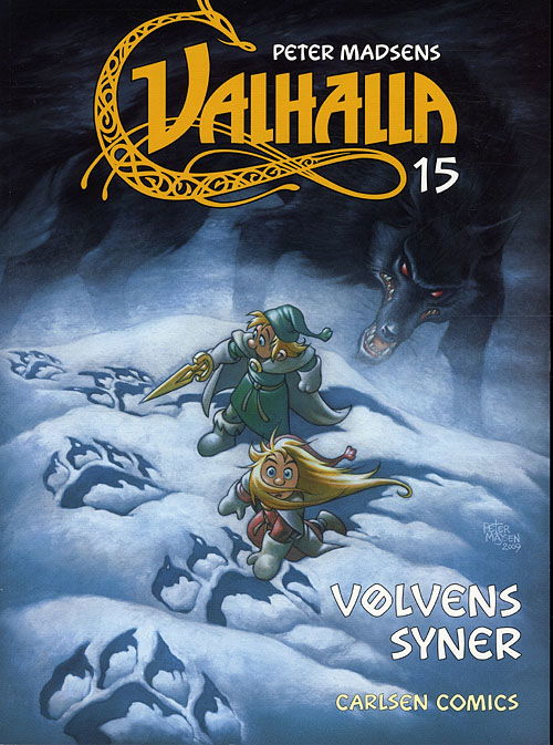 Cover for Henning Kure; Peter Madsen; Hans Rancke-Madsen; Per Vadmand · Valhalla: Valhalla (15) - Vølvens syner (Sewn Spine Book) [1e uitgave] (2009)