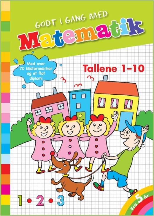 Cover for Godt i gang med: Godt i gang med MATEMATIK - Tallene 1-10 (Sewn Spine Book) [2nd edition] (2012)