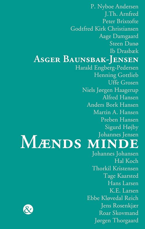 Cover for Asger Baunsbak-Jensen · Mænds minde (Taschenbuch) [1. Ausgabe] (2017)