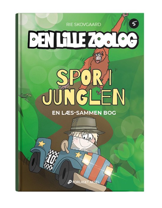 Cover for Rie Skovgaard · En læs-sammen bog 5: Den lille zoolog Bog 5 (Innbunden bok) [1. utgave] (2021)
