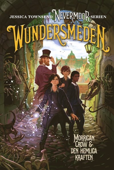 Cover for Jessica Townsend · Nevermoor: Wundersmeden : Morrigan Crow &amp; den hemliga kraften (Landkarten) (2019)
