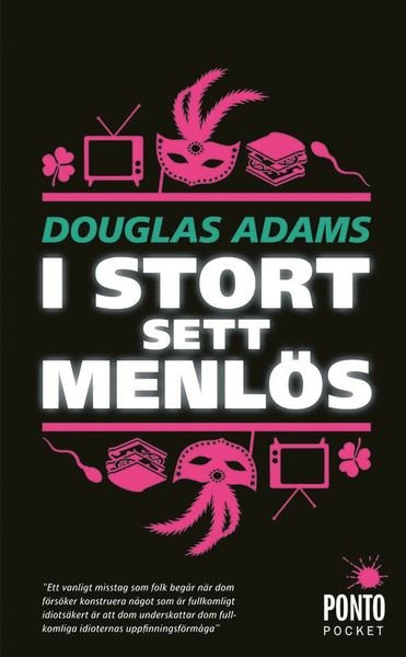 Cover for Douglas Adams · Liftarens guide till galaxen: I stort sett menlös (Paperback Book) (2016)