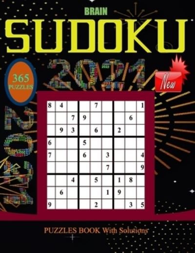 Cover for Elmoukhtar Brainpuzzle · BRAIN SU DOKU PUZZLES BOOK With Solutions (Paperback Book) (2021)