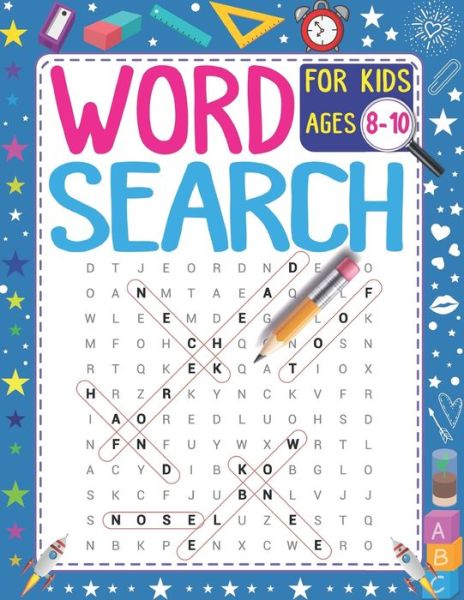 Cover for Red Wave Publishing · Word Search For Kids Ages 8-10 (Paperback Book) (2021)