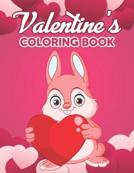 Cover for Preschooler Book Publisher · Valentine's Coloring Book (Paperback Book) (2021)