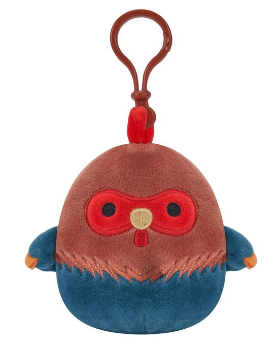 Cover for Squishmallows · Squishmallows - Asst 9 Cm P15 Clip On - Brown And Blue Rooster (Toys)