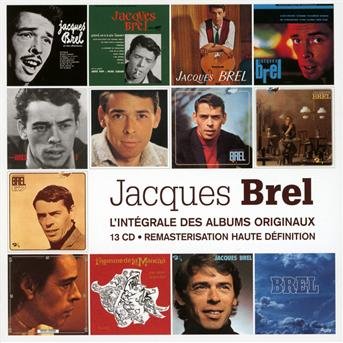L'integrale Des Albums Originaux - Jacques Brel - Música - UNIVERSAL - 0602527480060 - 4 de novembro de 2010