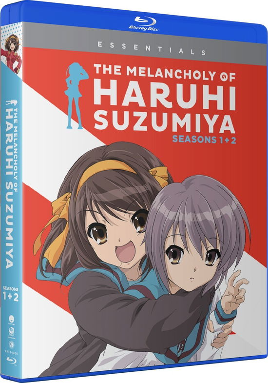 Cover for Blu-ray · The Melancholy of Haruhi Suzumiya - Seasons One &amp; Two (Blu-Ray) (2021)