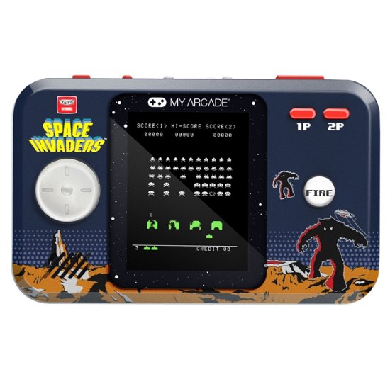 Pocket Player Pro Space Invaders Portable Gaming System - My Arcade - Mercancía - MY ARCADE - 0845620070060 - 1 de septiembre de 2023