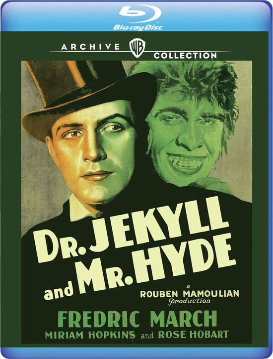 Cover for Dr Jekyll &amp; Mr Hyde (1931) (Blu-ray) (2022)