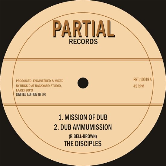 Mission Of Dub - Disciples - Musiikki - PARTIAL - 2090405426060 - perjantai 18. syyskuuta 2020