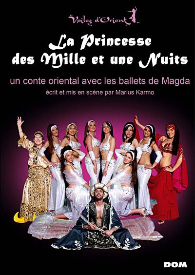 Cover for Voiles Dorients Magda · La Princesse Des Mille Et Une Nuits (DVD) (2019)