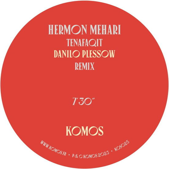 Cover for Hermon Mehari / Cheick Tidiane Seck · Tenafaqit / Danilo Plessow Remix / Motherless Child / Angel Bat Dawid Mothership Child Sankofa Rem (LP) (2023)