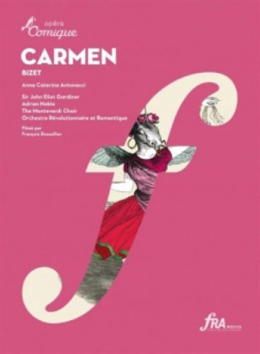 Cover for Bizet · Carmen: Opera Comique (Gardiner) (DVD) (2017)