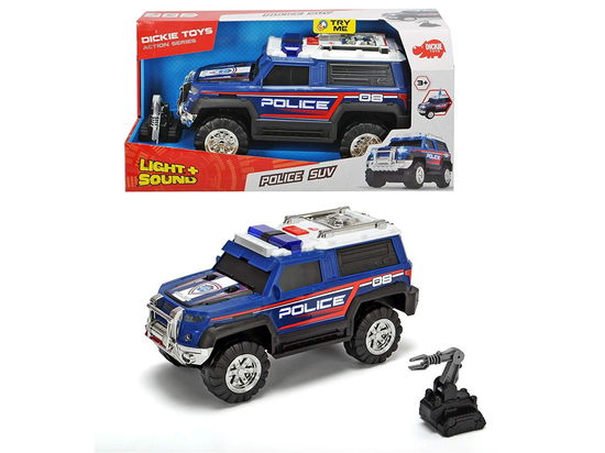 Dickie Toys - Action Series - Suv Police Cm.30 Luci E Suoni - Dickie Toys - Gadżety -  - 4006333050060 - 