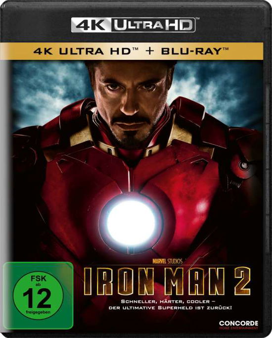 Iron Man 2 (Uhd) - Robert Downey Jr. / Gwyneth Paltrow - Elokuva - Aktion Concorde - 4010324011060 - torstai 6. huhtikuuta 2017