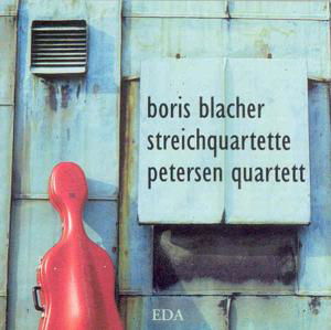 Streichquartet - Blacher / Petersen Quartet - Musiikki - EDA - 4012476000060 - tiistai 12. joulukuuta 1995