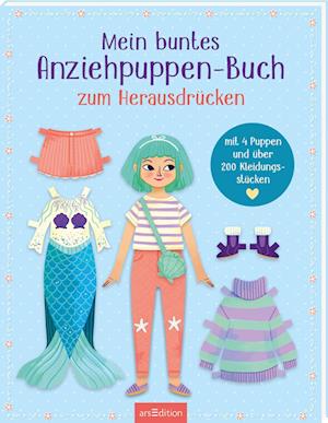 Buntes Anziehpuppen-Buch -  - Merchandise - Ars edition GmbH - 4014489134060 - 