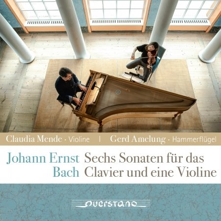 Cover for Bach,j.e. / Mende / Amelung · Six Sonatas for Violin &amp; Piano (CD) (2023)