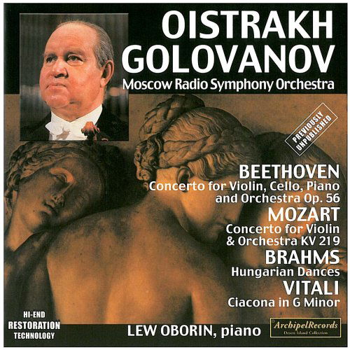 Cover for Vitali / Mozart / Beethovem / Brahms / Oistrakh · Ciacona / Concertos (CD) (2005)