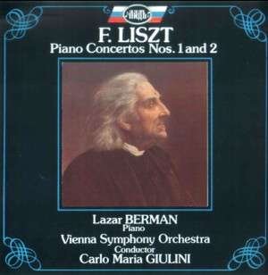 Cover for Berman - Vienna Symphony Orchestra - Giu · Piano Concertos Nos. 1 and 2 (CD)