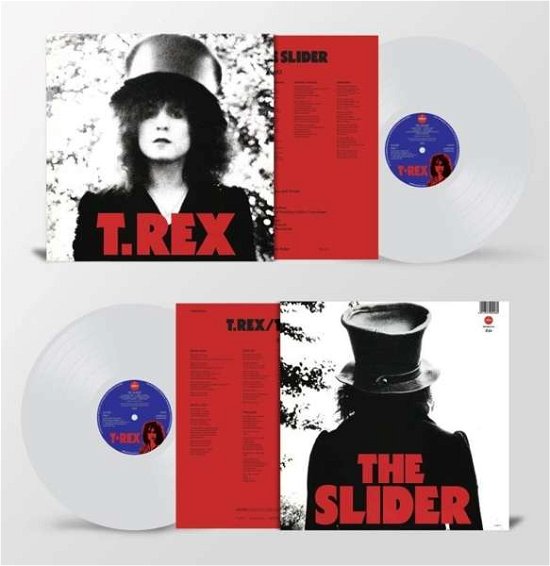 Cover for T.rex · The Slider (Clear Vinyl) (LP) [Coloured edition] (2020)