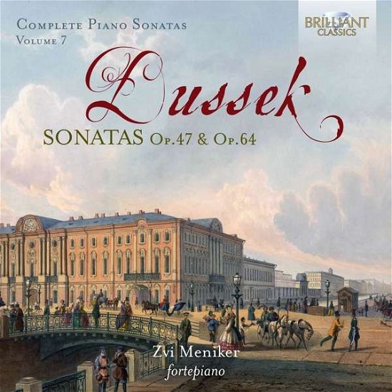 Cover for Zvi Meniker · Dussek: Sonatas Op.47 &amp; Op.64. Vol. 7 (CD) (2019)