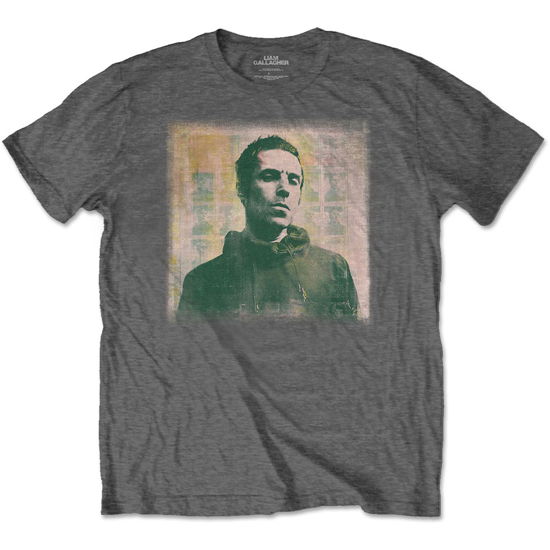 Liam Gallagher Unisex T-Shirt: Monochrome - Liam Gallagher - Fanituote -  - 5056368641060 - 