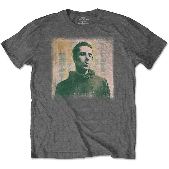 Cover for Liam Gallagher · Liam Gallagher Unisex T-Shirt: Monochrome (T-shirt) [size XXL] [Grey - Unisex edition]