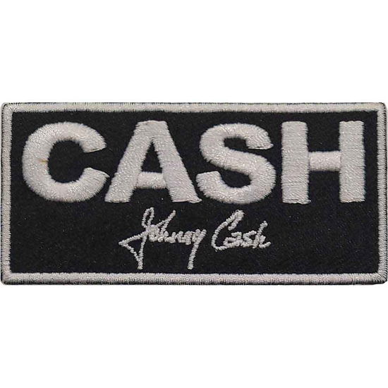 Johnny Cash Standard Woven Patch: Block - Johnny Cash - Merchandise -  - 5056368696060 - 