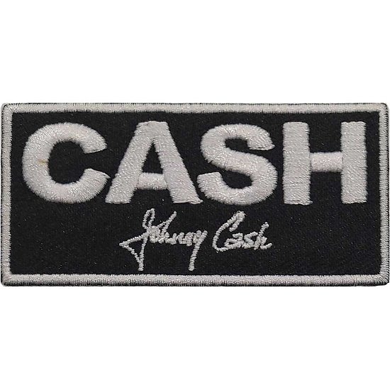 Cover for Johnny Cash · Johnny Cash Standard Woven Patch: Block (Patch)