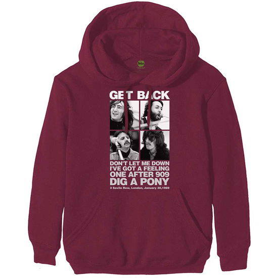 The Beatles Unisex Pullover Hoodie: 3 Savile Row - The Beatles - Merchandise -  - 5056561026060 - 