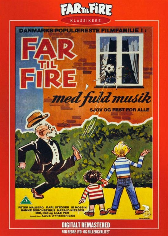 Med fuld Musik - Far til Fire - Filmes -  - 5708758707060 - 2 de outubro de 2014