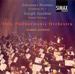 Cover for Brahms / Joachim / Jansons / Opo · Symphony 1 / Hamlet Overture (CD) (2000)