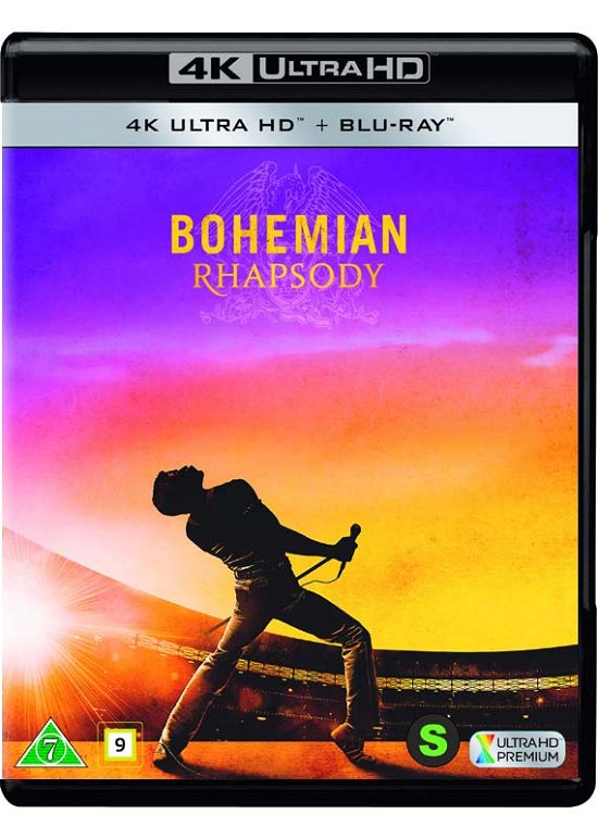 Cover for Bohemian Rhapsody (4K UHD + Blu-ray) [4K edition] (2019)