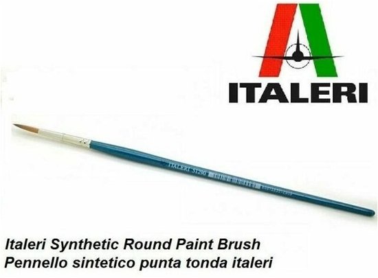 3 Brush Synthetic Round - Italeri - Merchandise - Italeri - 8001283512060 - 
