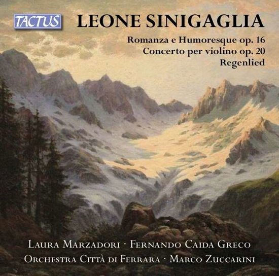 Cover for Marzadori / Greco / Zuccarini / Orch. Citt? di Ferrara · Sinigaglia / Romanza (CD) (2018)