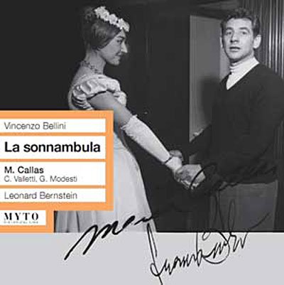 Cover for Bellini / Callas / Bernstein / La Scala · La Sonnambula (CD) (1994)