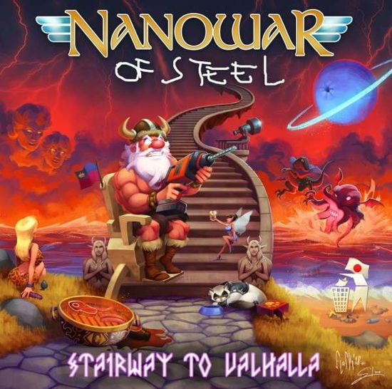Cover for Nanowar Of Steel · Stairway To Valhalla (CD) [Limited edition] (2018)