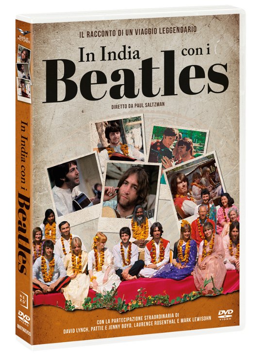 Cover for In India Con I Beatles (DVD) (2022)
