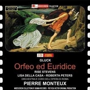 Cover for Gluck / Stevens / Della Casa / Ropo / Monteux · Orfeo Ed Euridice (CD) (2011)