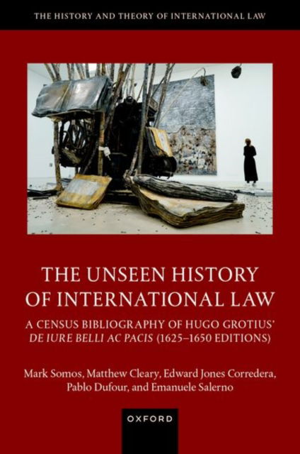 Cover for Somos, Mark (Heisenberg Professor, Heisenberg Professor, Max Planck Institute for Comparative Public Law and International Law) · The Unseen History of International Law (Hardcover Book) (2025)