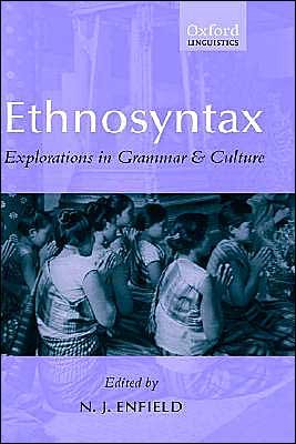 Cover for Enfield · Ethnosyntax: Explorations in Grammar and Culture (Hardcover Book) (2002)