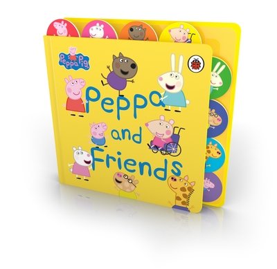 Peppa Pig: Peppa and Friends: Tabbed Board Book - Peppa Pig - Peppa Pig - Books - Penguin Random House Children's UK - 9780241425060 - July 23, 2020