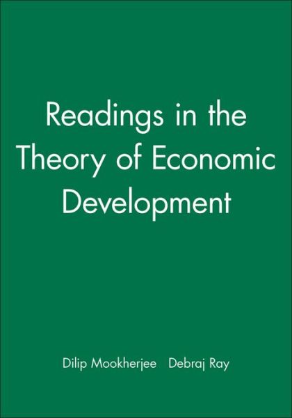 Cover for D Mookherjee · Readings in the Theory of Economic Development - Wiley Blackwell Readings for Contemporary Economics (Pocketbok) (2000)